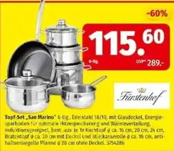 Segmüller Topf-Set „San Marino“ 6-tlg. Edelstahl 18/10 Angebot
