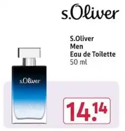 Rossmann s.Oliver Men Eau de Toilette Angebot
