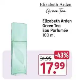 Rossmann Elizabeth Arden Green Tea Eau Parfumée Angebot