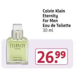 Rossmann Calvin Klein Eternity For Men Eau de Toilette Angebot
