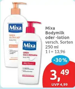 Budni Mixa Bodymilk Angebot