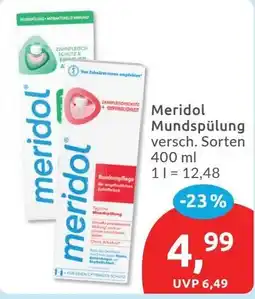 Budni Meridol Mundspülung Angebot
