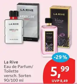 Budni La Rive Eau de Parfum/Toilette Angebot