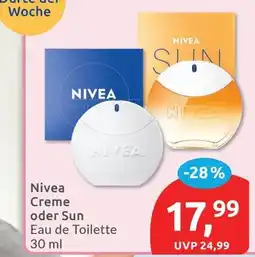 Budni Nivea Creme oder Sun Eau de Toilette Angebot