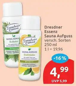 Budni Dresdner Essenz Sauna Aufguss Angebot