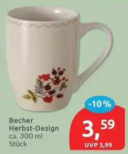 Budni Becher Herbst-Design Angebot