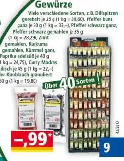 Norma Gewürze Angebot