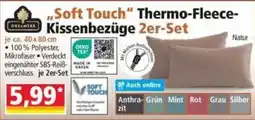 Norma DEZAMTEX "Soft Touch" Thermo-Fleece-Kissenbezüge Angebot