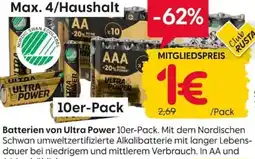 Rusta Batterien von Ultra Power Angebot