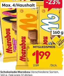 Rusta Schokolade Marabou Angebot
