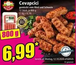 Norma Cevapcici Gut Bartenhof Angebot