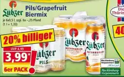 Norma Lübzer Pils/Grapefruit Biermix Angebot