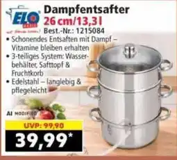 Norma ELO Dampfentsafter Angebot