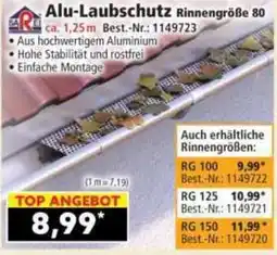 Norma Alu-Laubschutz Angebot