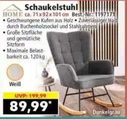 Norma Schaukelstuhl HOME Angebot