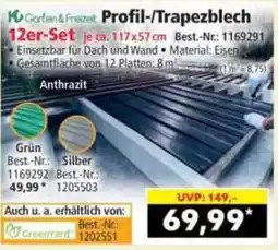Norma Garten & Freizeit Profil-/Trapezblech Angebot