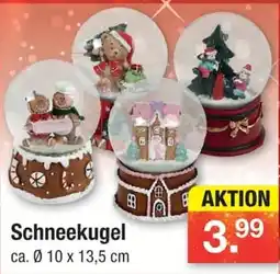 Zimmermann Schneekugel Angebot
