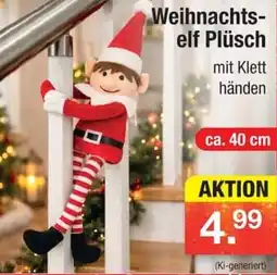 Zimmermann Weihnachts-elf Plüsch Angebot