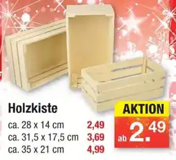 Zimmermann Holzkiste Angebot