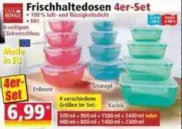 Norma Frischhaltedosen 4er-Set Angebot