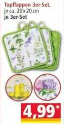 Norma Topflappen 3er-Set Angebot
