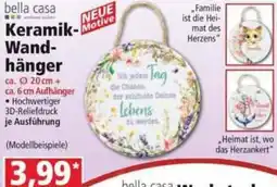 Norma bella casa Keramik-Wandhänger Angebot