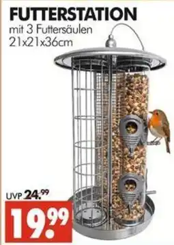 Wreesmann FUTTERSTATION mit 3 Futtersäulen Angebot