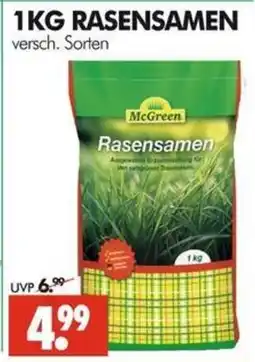 Wreesmann McGreen Rasensamen Angebot