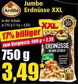 Norma Ardilla Jumbo Erdnüsse XXL Angebot