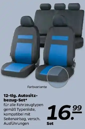 NETTO 12 tlg. Autositzbezug Set Angebot