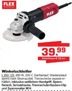 Baustoff-Zentrum Winkelschleifer L 850 125 Angebot