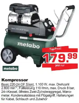 Baustoff-Zentrum Kompresor Basic 220-24 OF Silent Angebot