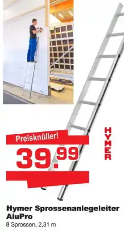 Baustoff-Zentrum Hymer Sprossenanlegeleiter AluPro Angebot