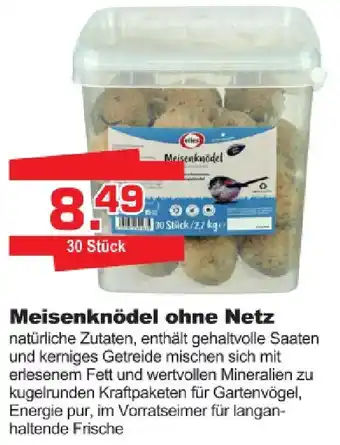 Meisenknödel ohne Netz