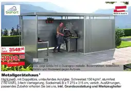 Baustoff-Zentrum biohort Metallgerätehaus Angebot