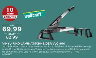 BBM Baumarkt Vinyl und Laminatschneider VLC 800 Angebot
