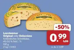 Combi Leerdammer Original oder Delacrème Angebot