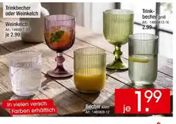 Zurbrüggen Trinkbecher oder Weinkelch Angebot