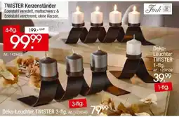 Zurbrüggen TWISTER Kerzenständer Angebot