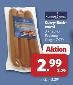 Combi KÜSTEN GOLD Curry-Bockwurst Angebot