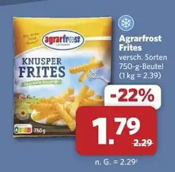 Combi Agrarfrost Knusper Frites Angebot