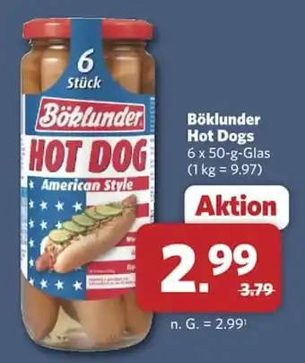 Böklunder Hot Dogs