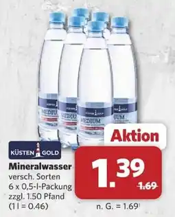 Combi Küsten Gold Mineralwasser Angebot