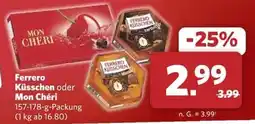 Combi Ferrero Küsschen oder Mon Chéri Angebot