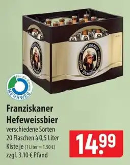 Famila Nord Ost Franziskaner Hefeweissbier Angebot