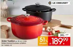 Zurbrüggen Bräter Tradition LE CREUSET Angebot