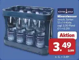 Combi KÜSTEN GOLD Mineralwasser Classic Angebot