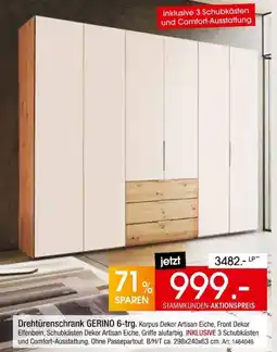 Zurbrüggen Drehtürenschrank GERINO 6-trg Angebot