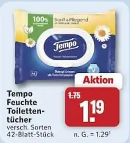 Combi Tempo Feuchte Toiletten-tücher Angebot