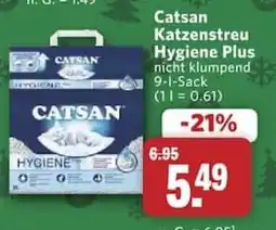 Combi Catsan Katzenstreu Hygiene Plus Angebot
